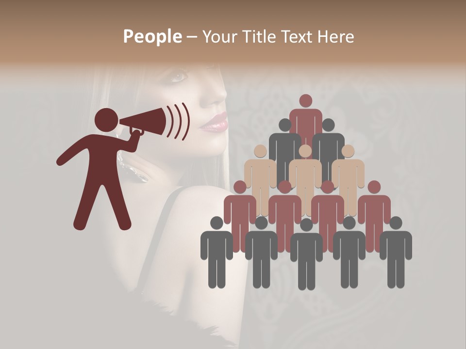 Atractive Skin Lovely PowerPoint Template