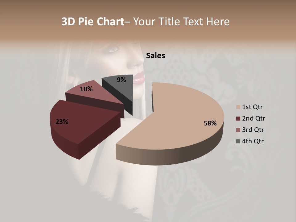 Atractive Skin Lovely PowerPoint Template
