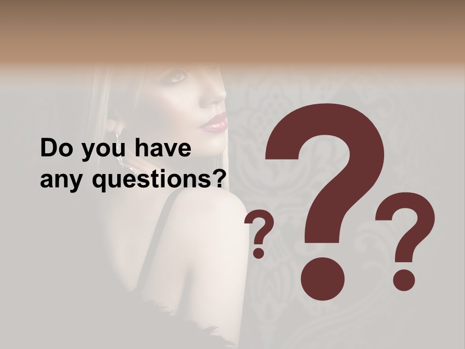 Atractive Skin Lovely PowerPoint Template