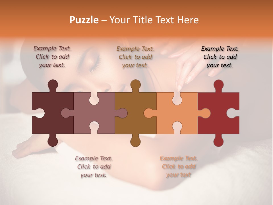 Photography Serious Young PowerPoint Template