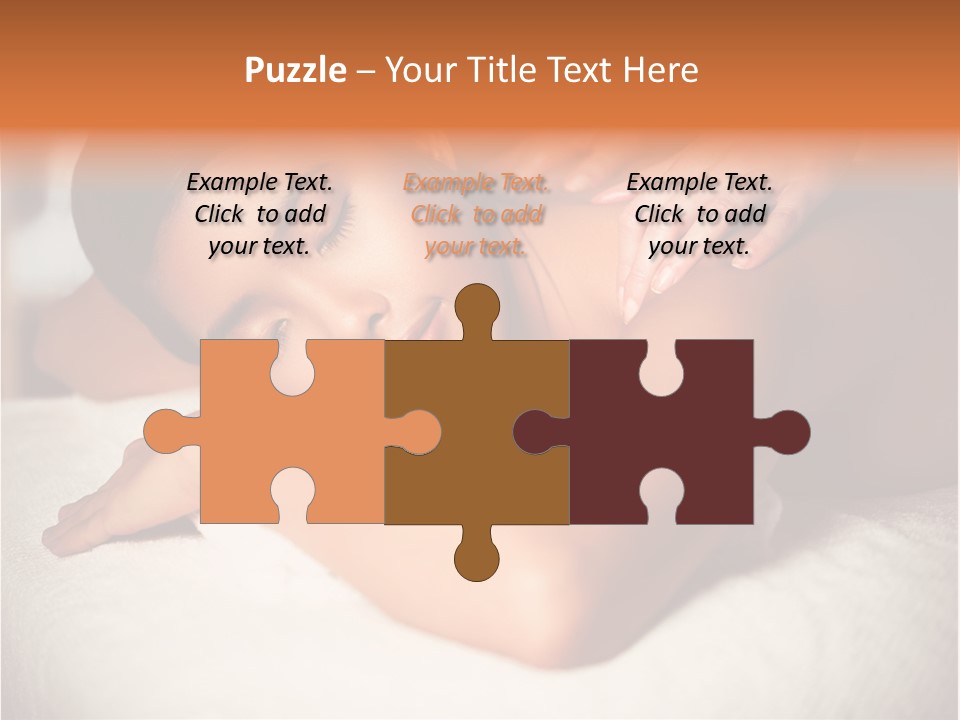 Photography Serious Young PowerPoint Template