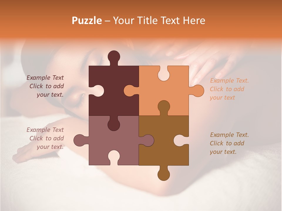 Photography Serious Young PowerPoint Template