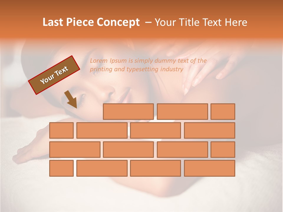 Photography Serious Young PowerPoint Template