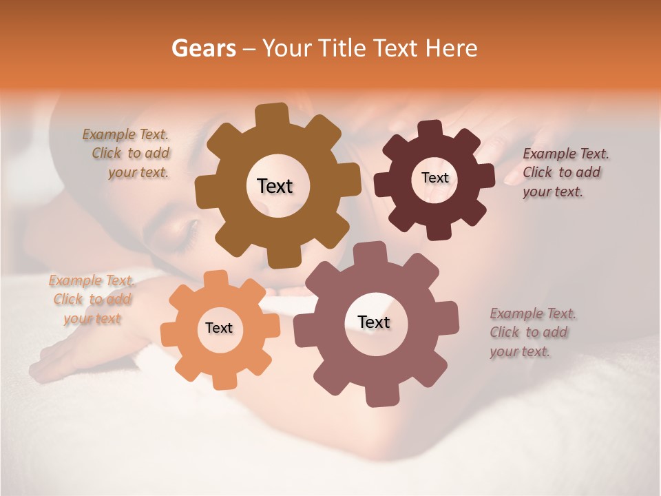 Photography Serious Young PowerPoint Template