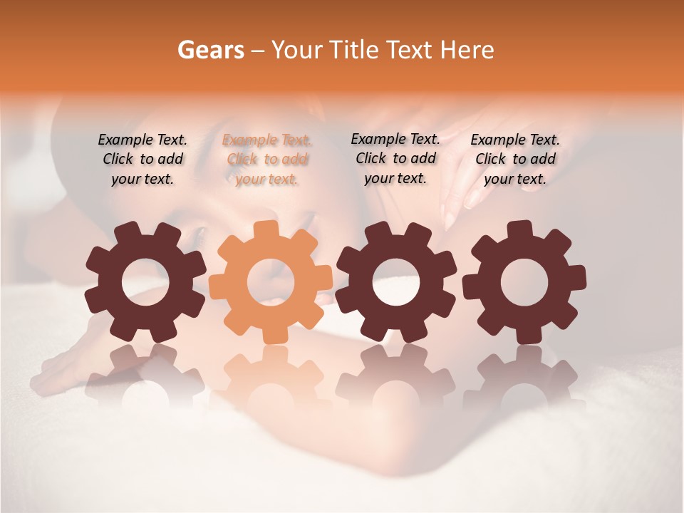 Photography Serious Young PowerPoint Template