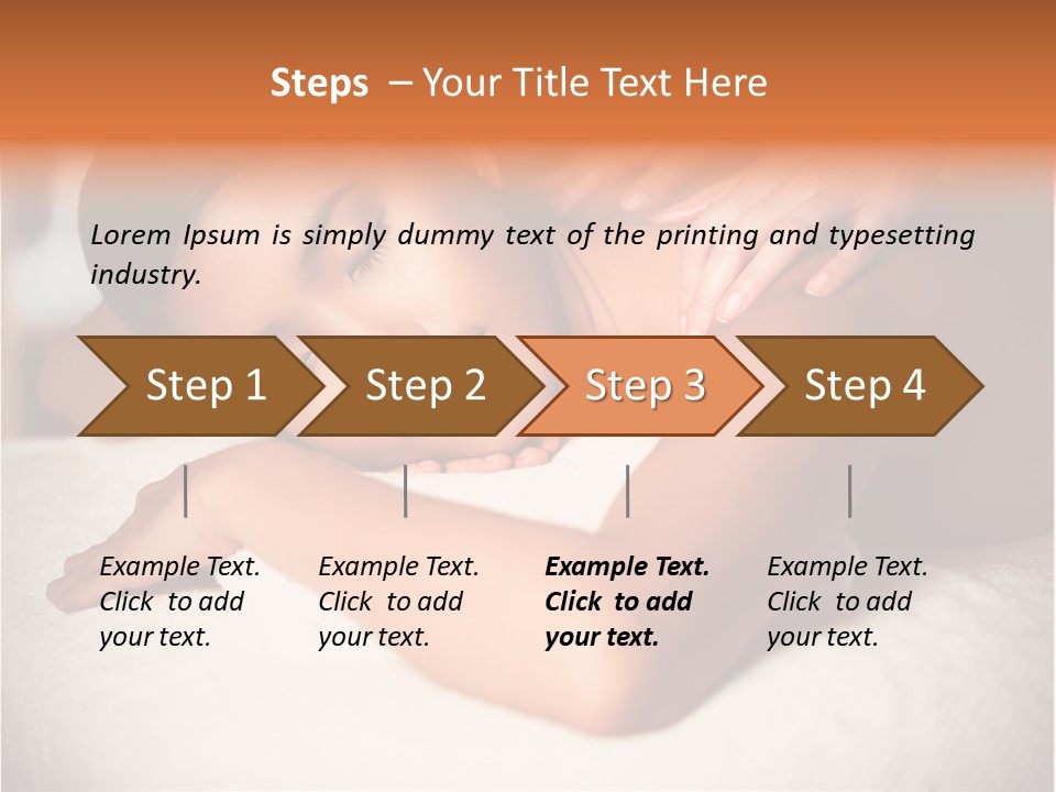 Photography Serious Young PowerPoint Template