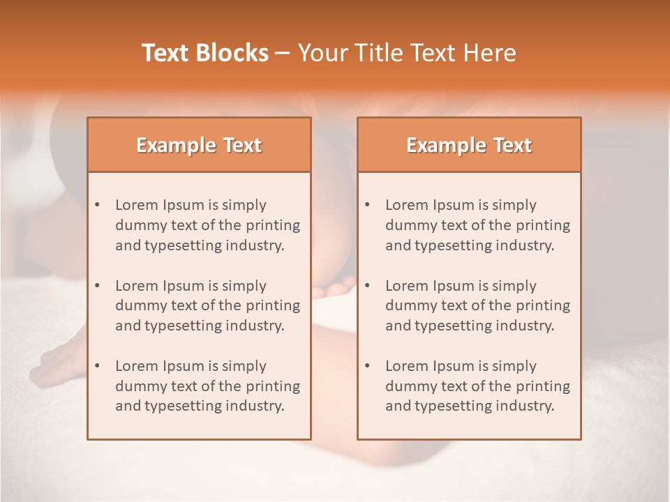 Photography Serious Young PowerPoint Template