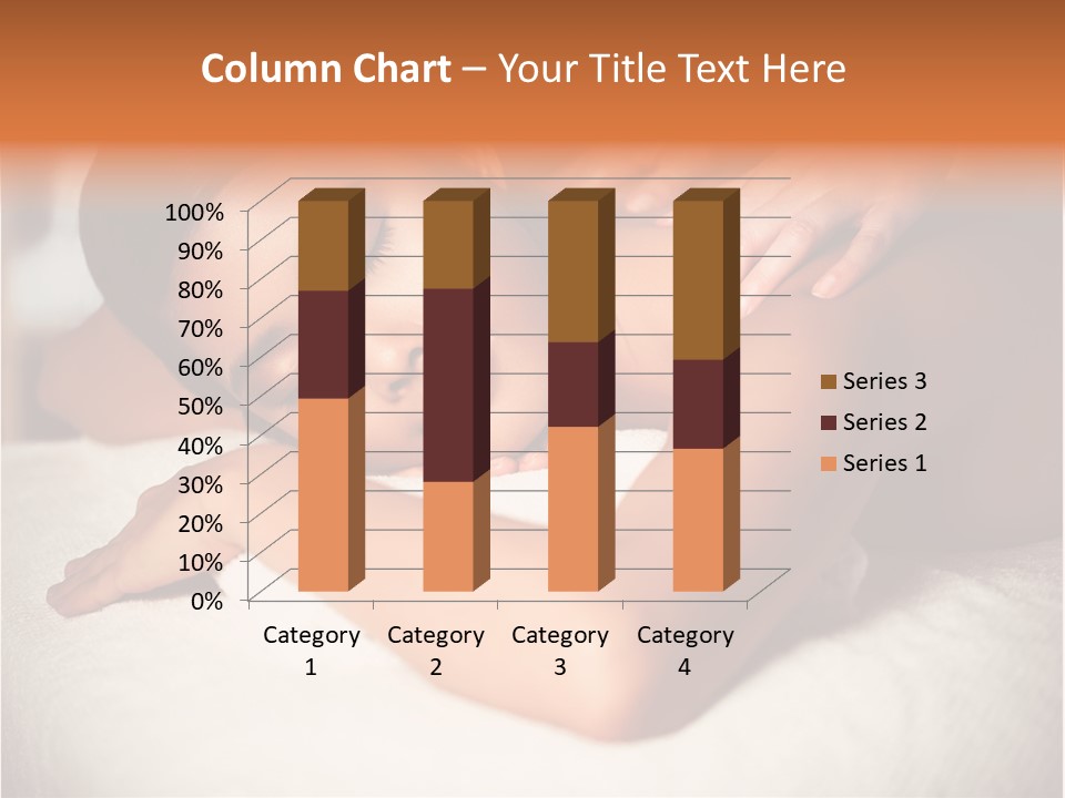 Photography Serious Young PowerPoint Template
