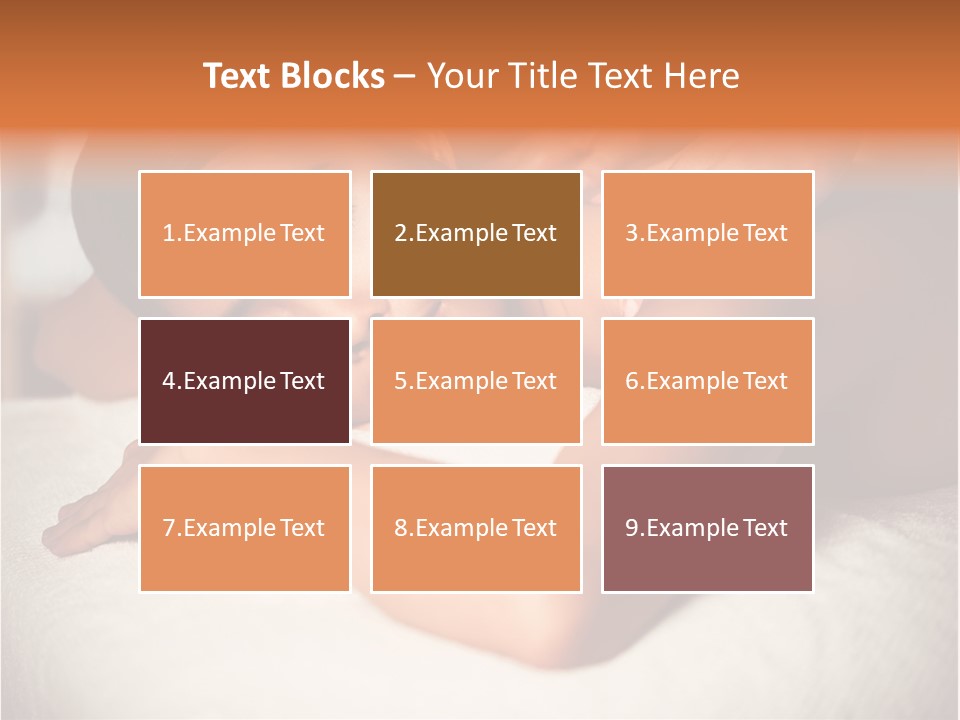 Photography Serious Young PowerPoint Template