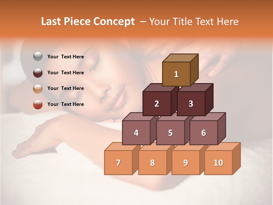 Photography Serious Young PowerPoint Template