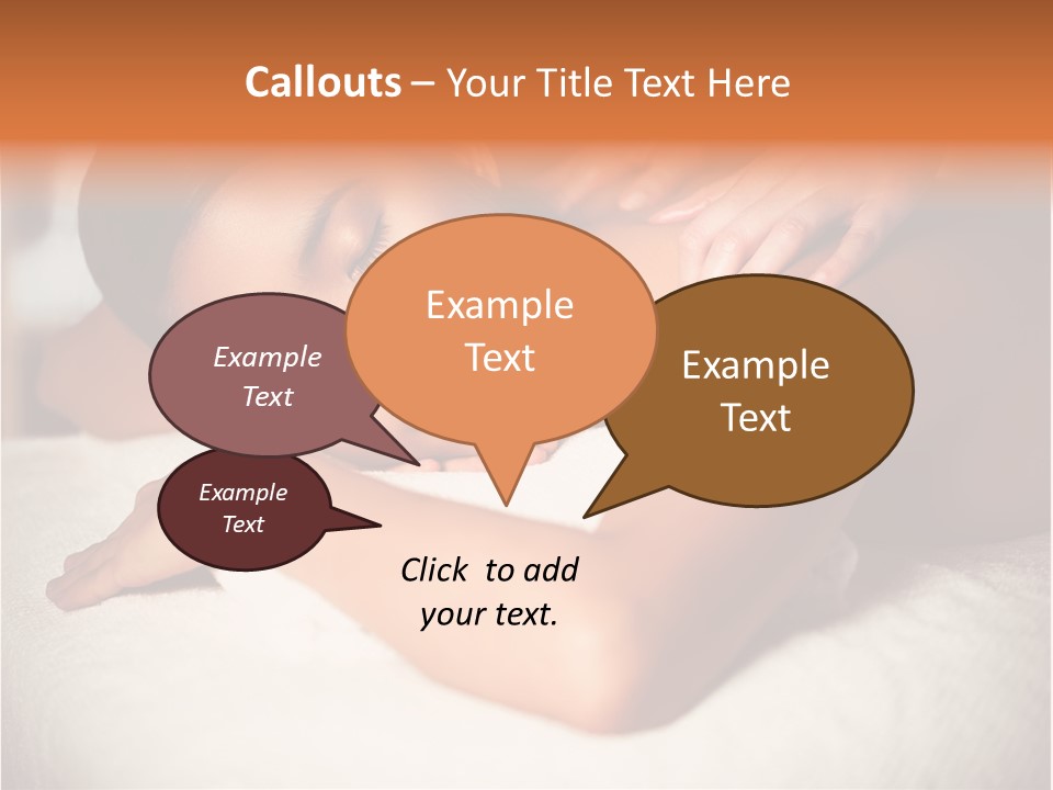 Photography Serious Young PowerPoint Template