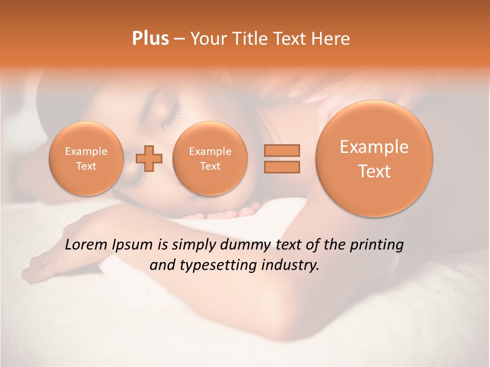 Photography Serious Young PowerPoint Template