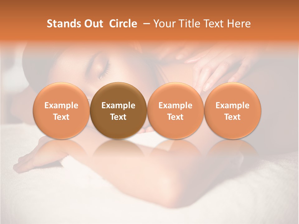 Photography Serious Young PowerPoint Template