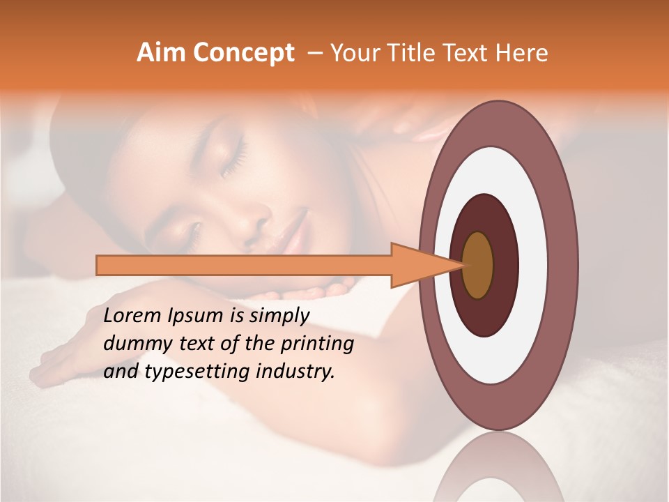 Photography Serious Young PowerPoint Template