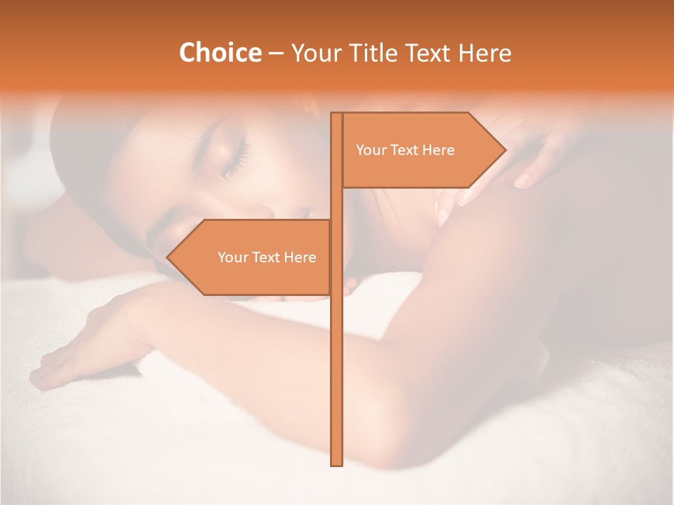 Photography Serious Young PowerPoint Template