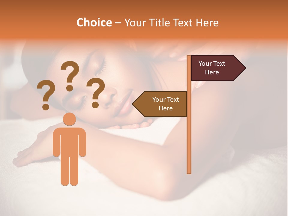 Photography Serious Young PowerPoint Template