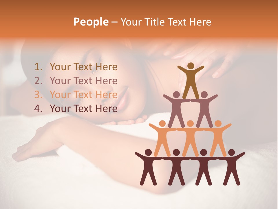 Photography Serious Young PowerPoint Template