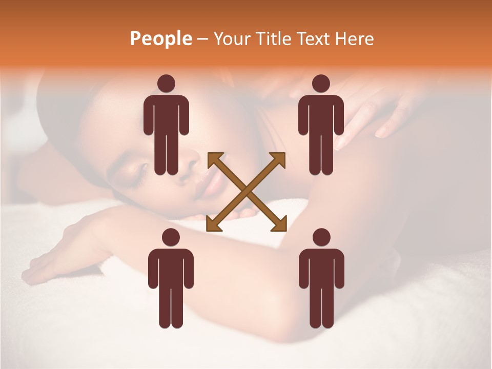 Photography Serious Young PowerPoint Template