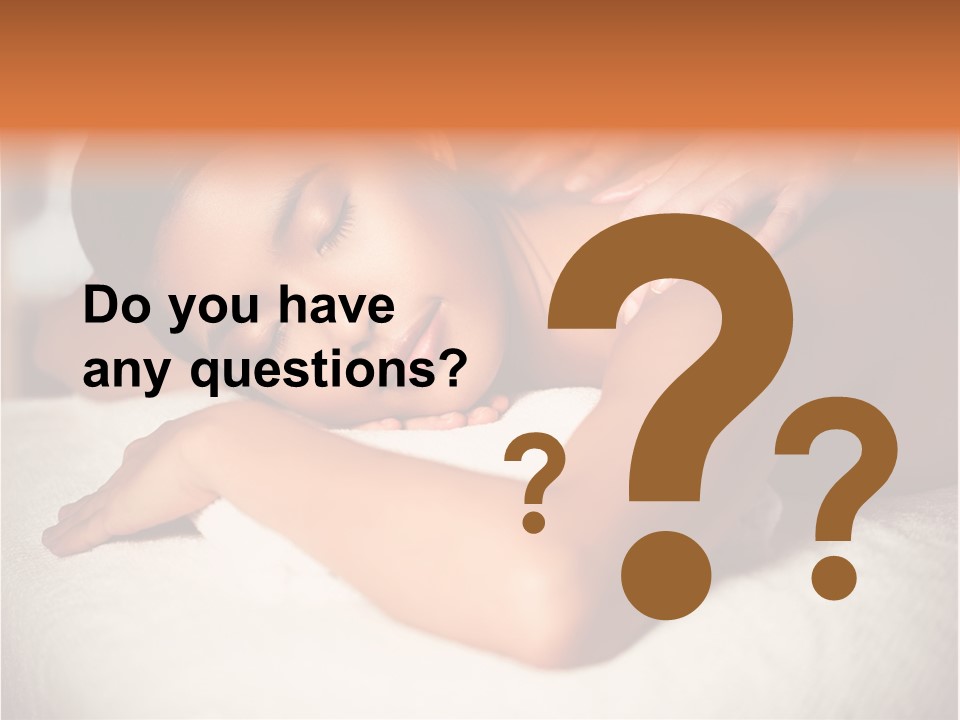 Photography Serious Young PowerPoint Template