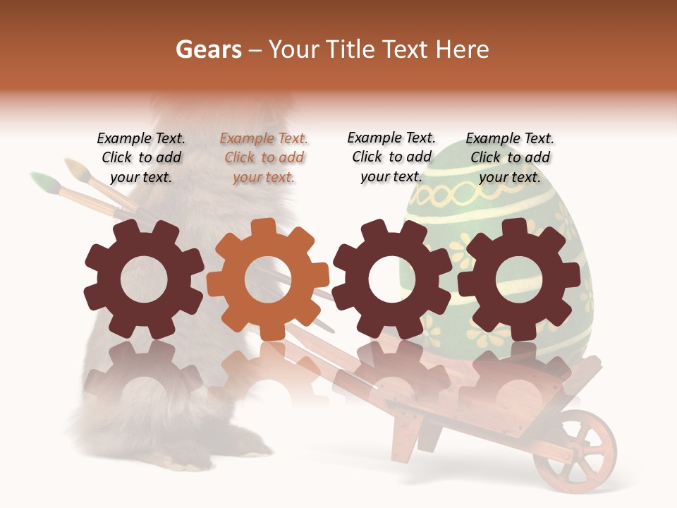 Brush Colourful Paintbrush PowerPoint Template