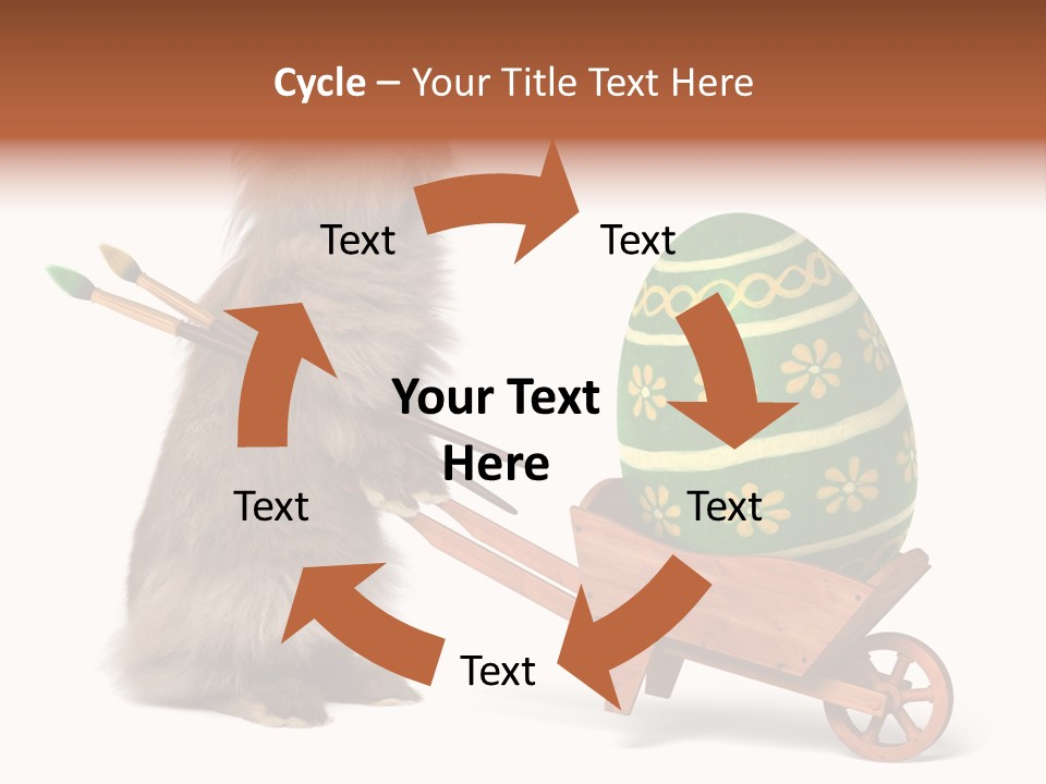 Brush Colourful Paintbrush PowerPoint Template