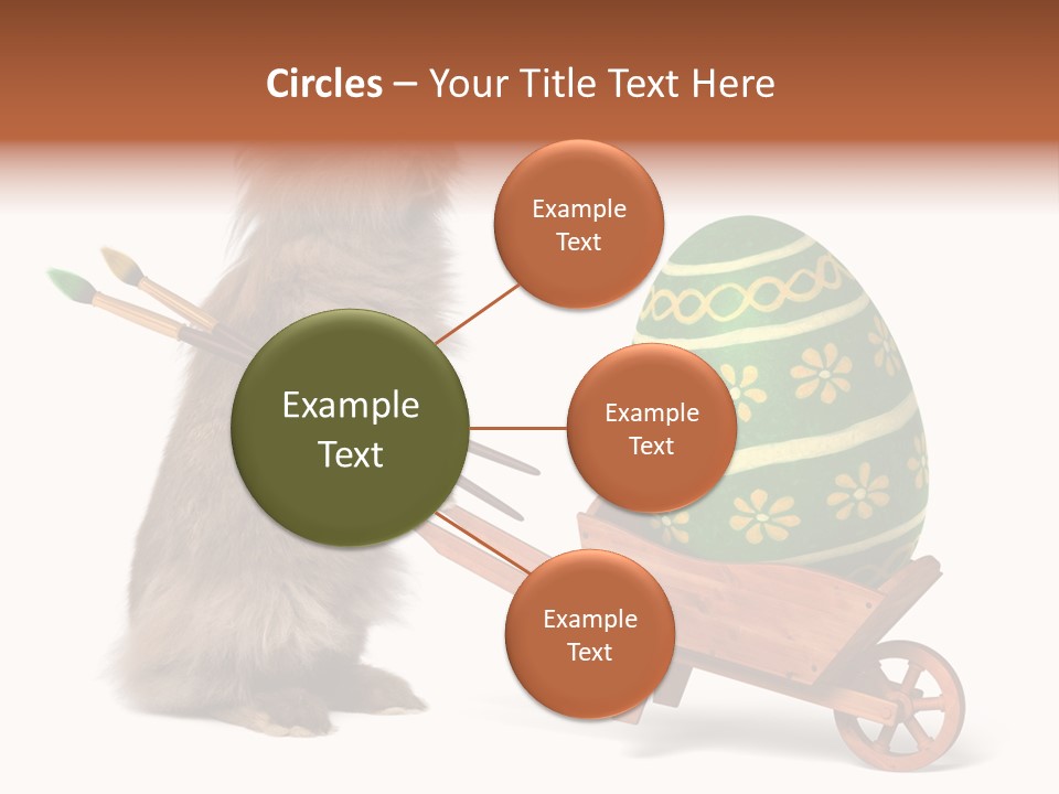 Brush Colourful Paintbrush PowerPoint Template