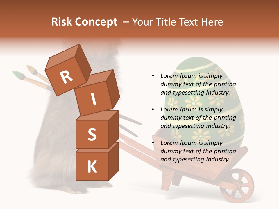 Brush Colourful Paintbrush PowerPoint Template