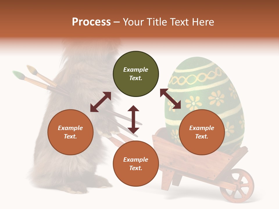 Brush Colourful Paintbrush PowerPoint Template