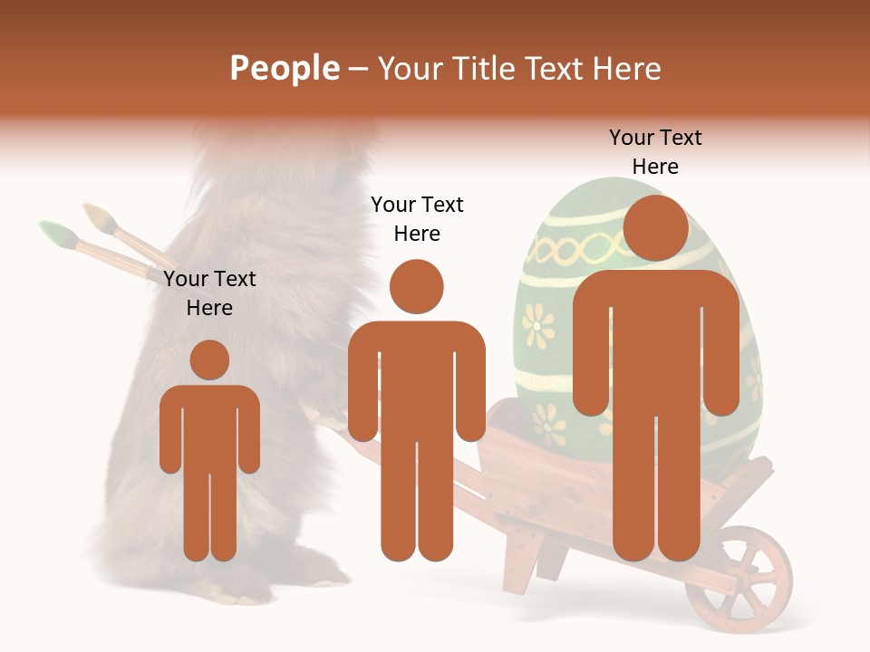 Brush Colourful Paintbrush PowerPoint Template