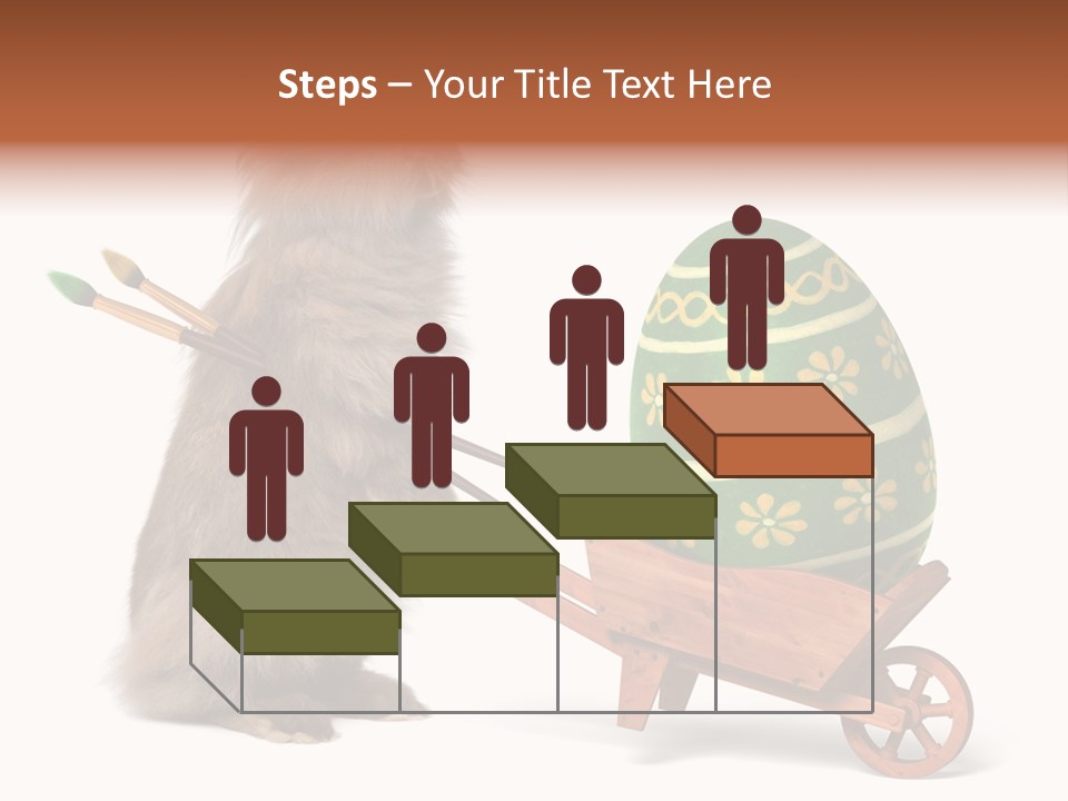 Brush Colourful Paintbrush PowerPoint Template