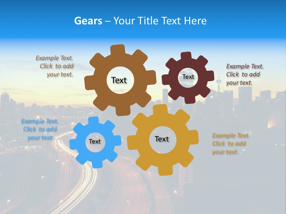 Sky Kuala Rise PowerPoint Template