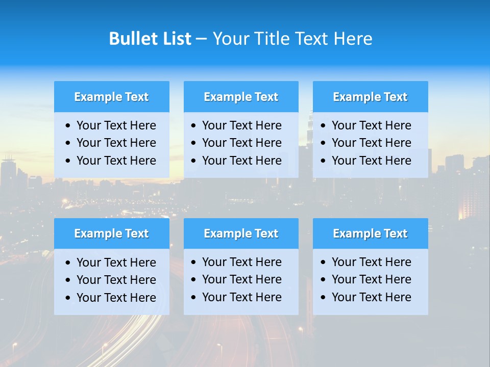 Sky Kuala Rise PowerPoint Template