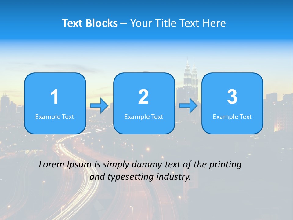 Sky Kuala Rise PowerPoint Template