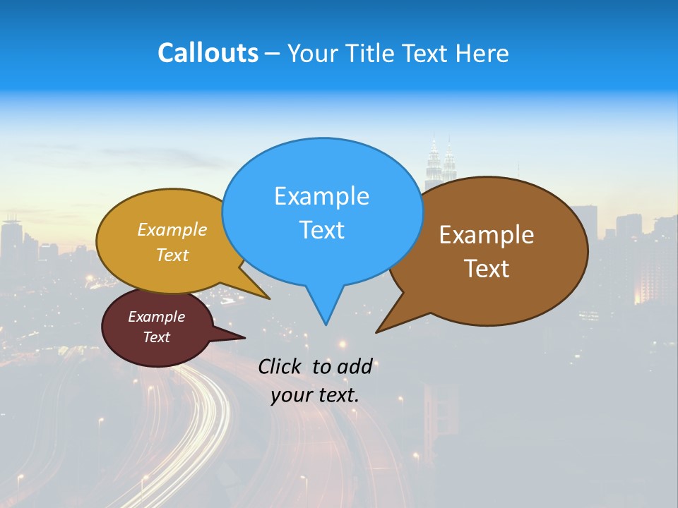 Sky Kuala Rise PowerPoint Template