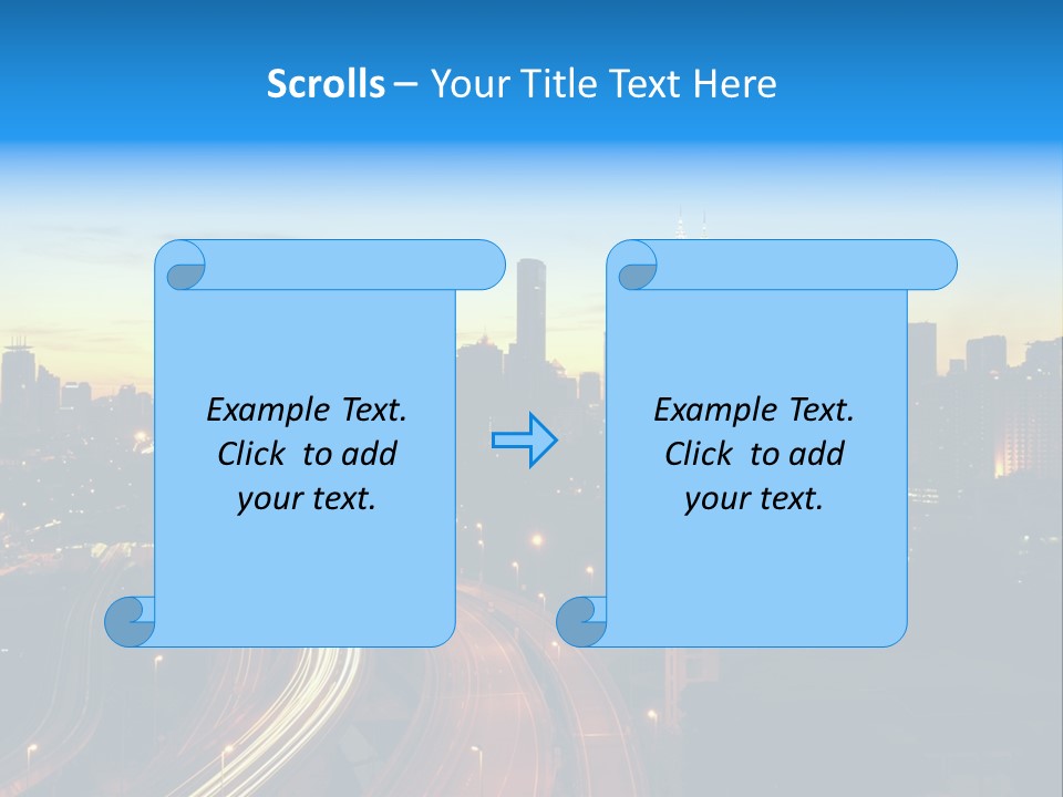 Sky Kuala Rise PowerPoint Template