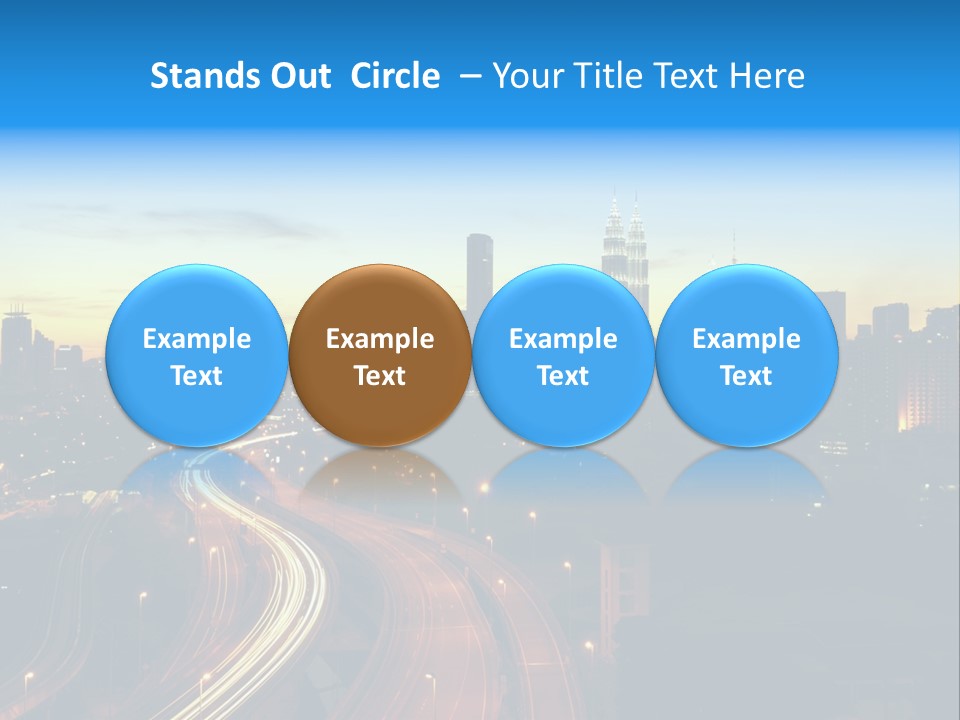 Sky Kuala Rise PowerPoint Template