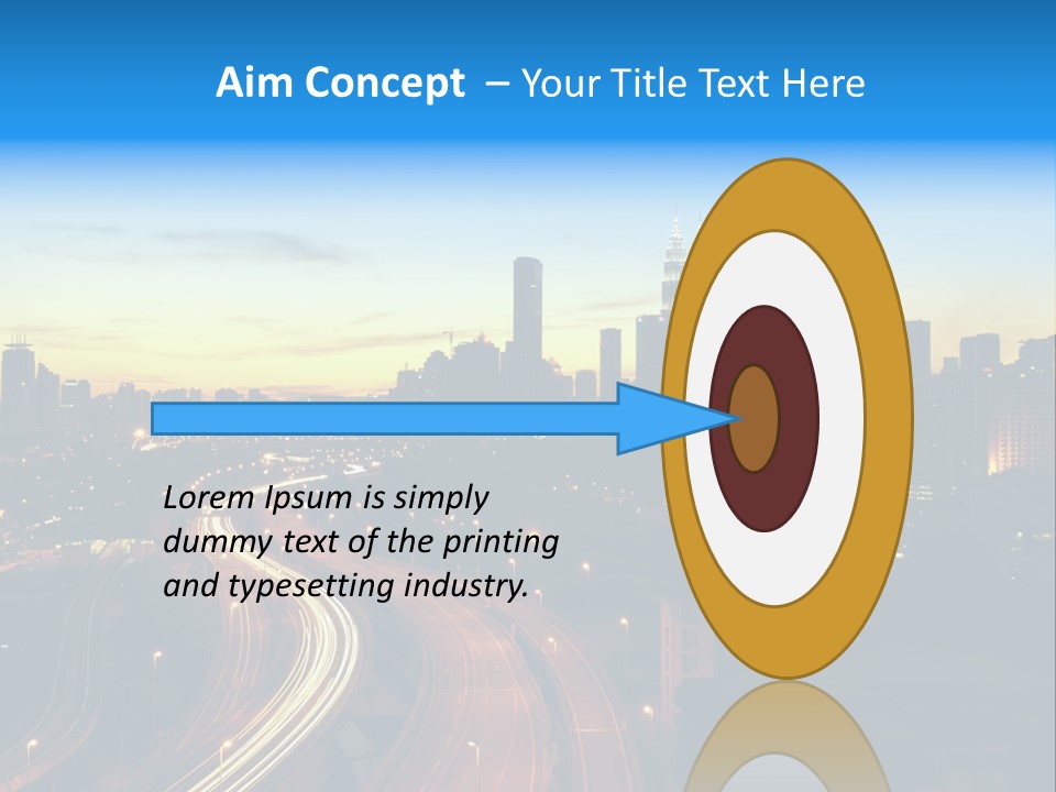Sky Kuala Rise PowerPoint Template