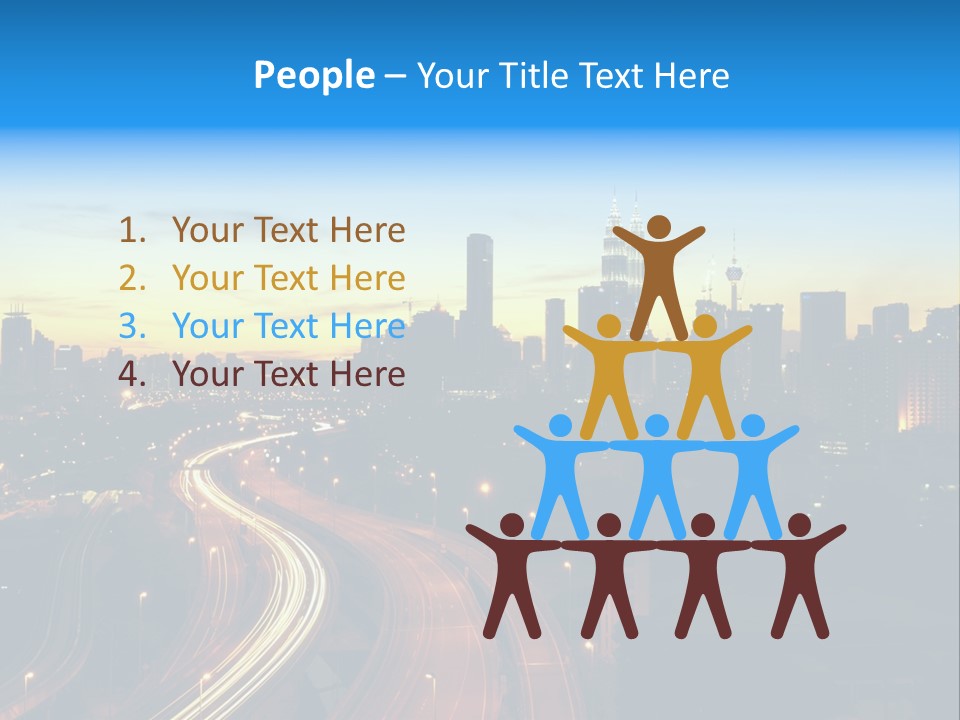 Sky Kuala Rise PowerPoint Template