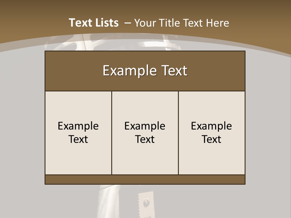 Record Festival Instrument PowerPoint Template