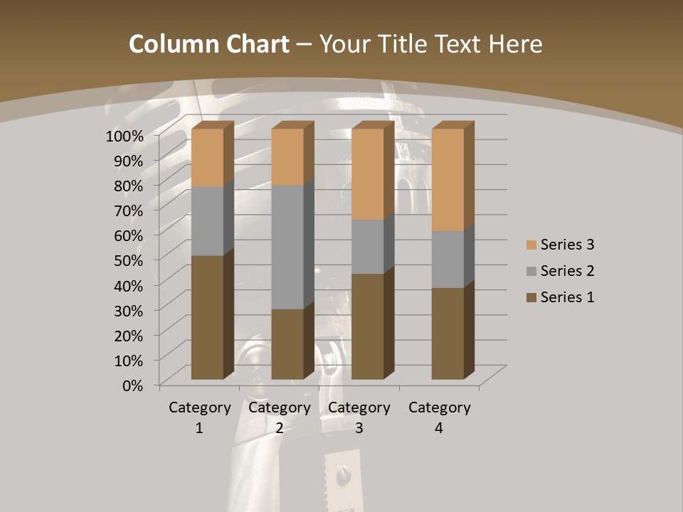 Record Festival Instrument PowerPoint Template