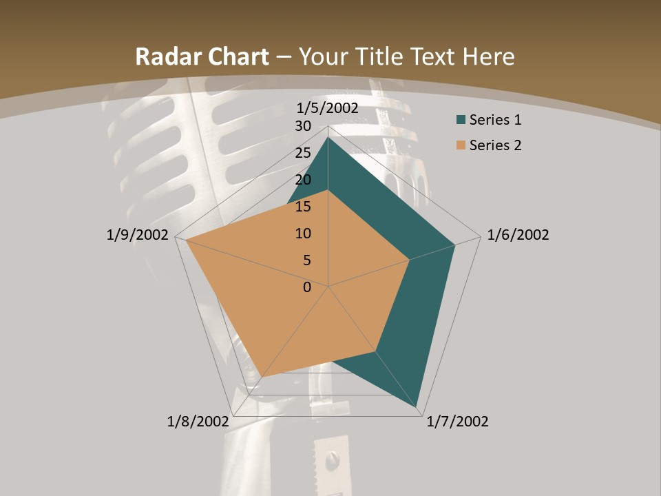 Record Festival Instrument PowerPoint Template
