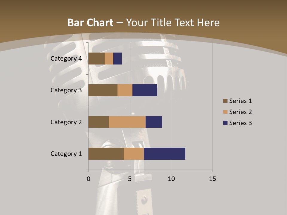 Record Festival Instrument PowerPoint Template