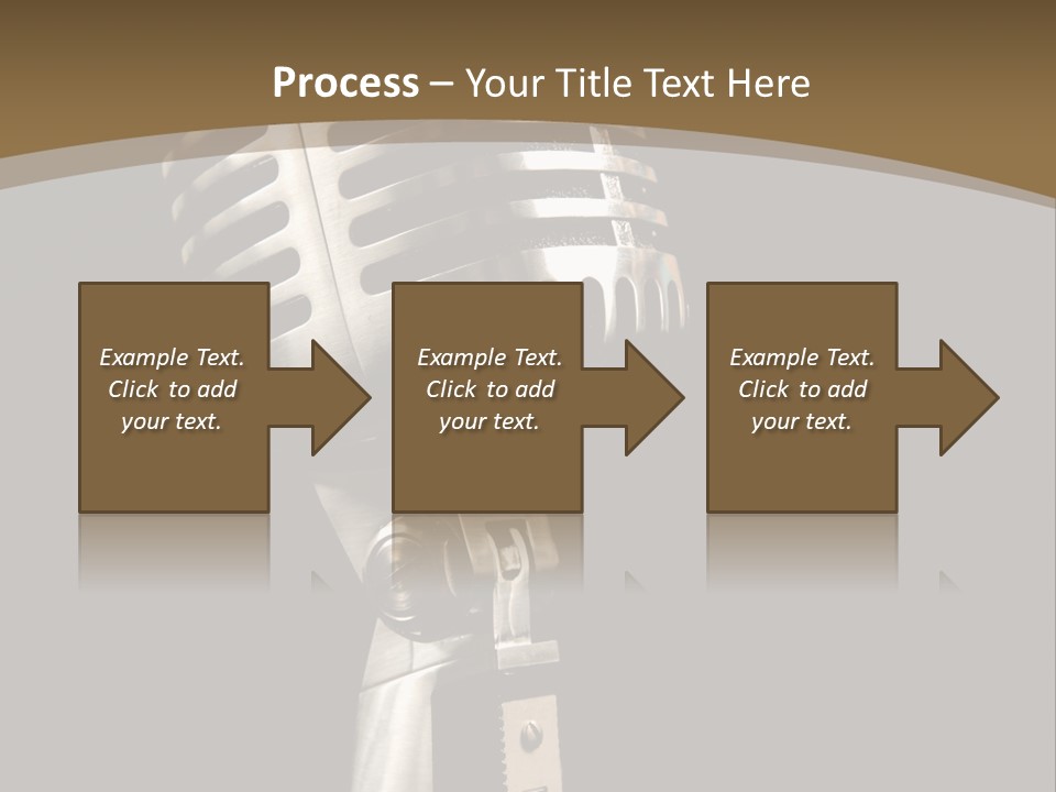 Record Festival Instrument PowerPoint Template