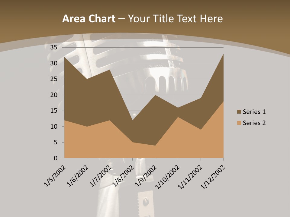Record Festival Instrument PowerPoint Template