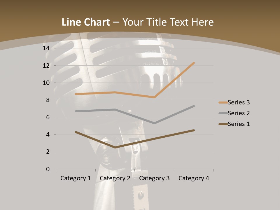 Record Festival Instrument PowerPoint Template