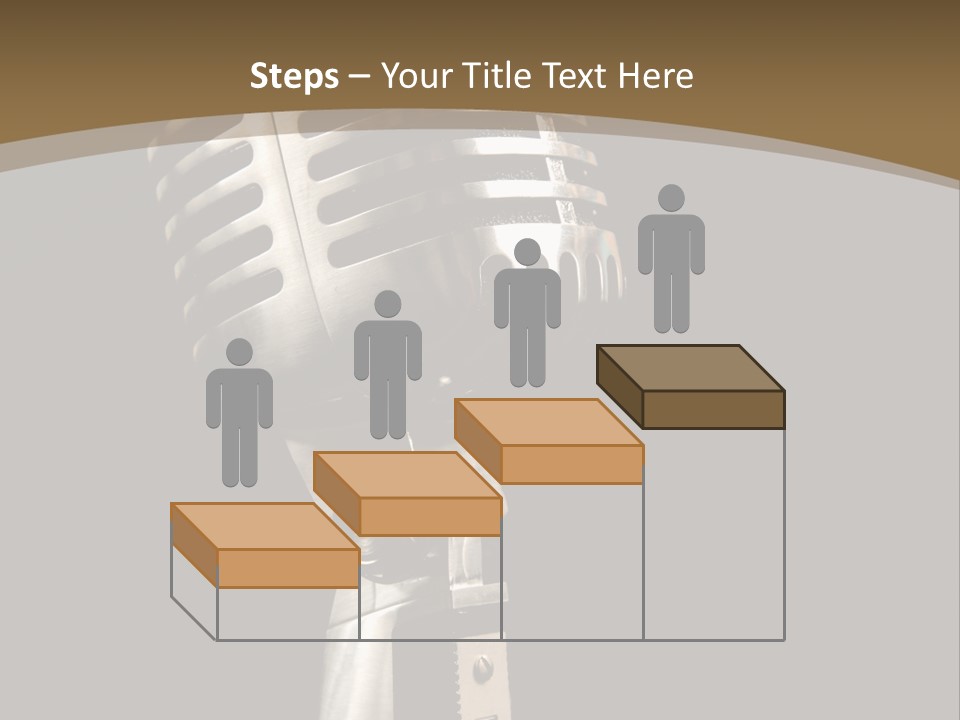 Record Festival Instrument PowerPoint Template