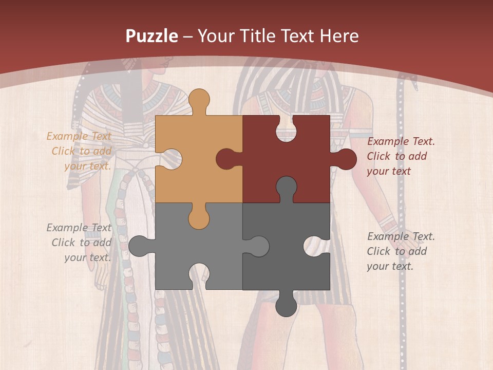 Mystery Antique Papyrus PowerPoint Template