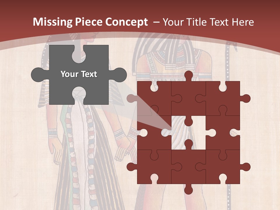 Mystery Antique Papyrus PowerPoint Template