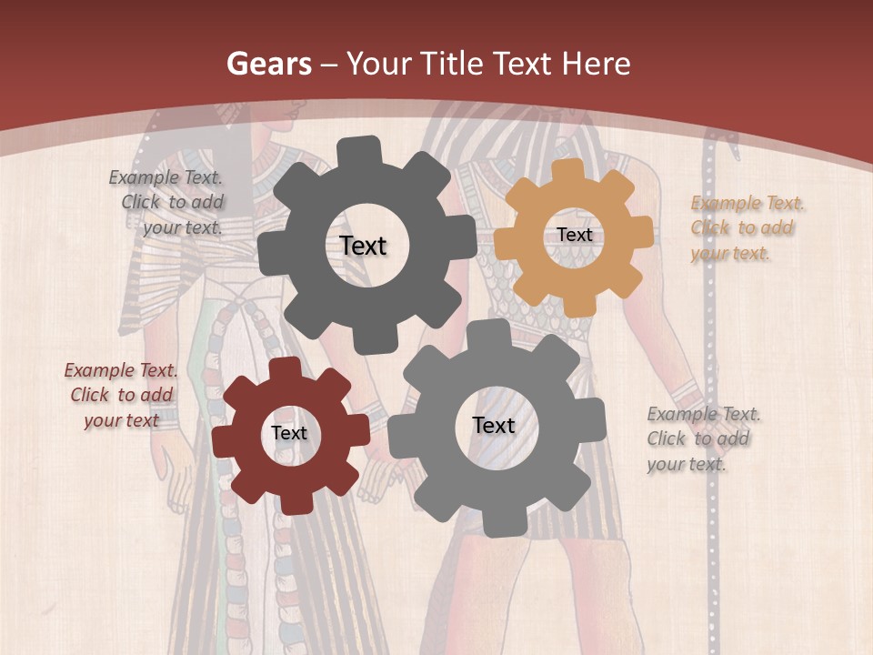 Mystery Antique Papyrus PowerPoint Template