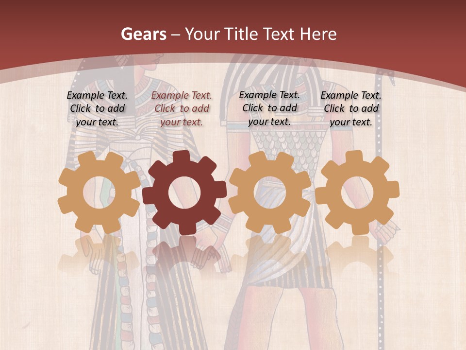 Mystery Antique Papyrus PowerPoint Template